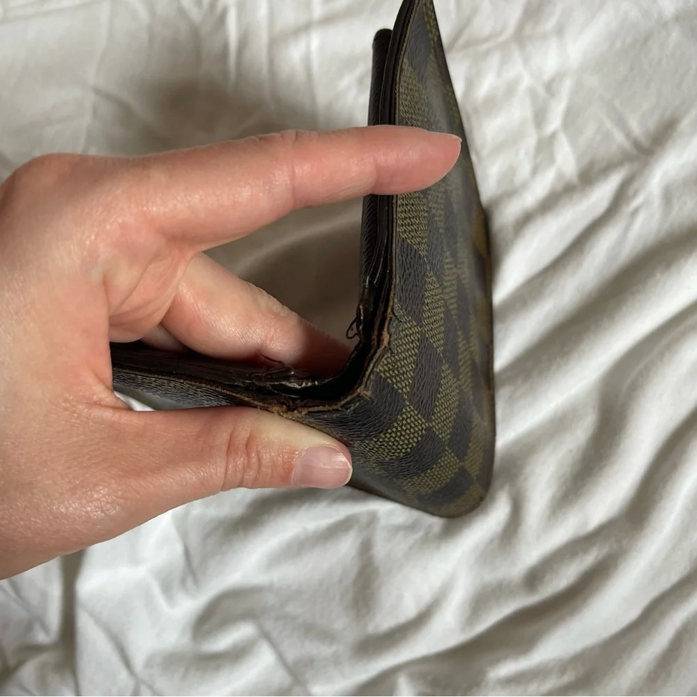 Louis Vuitton Vintage Ebene Marco Mens Bi Fold Wallet - Picture 11 of 14